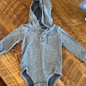 18 month Hooded OshKosh onesie